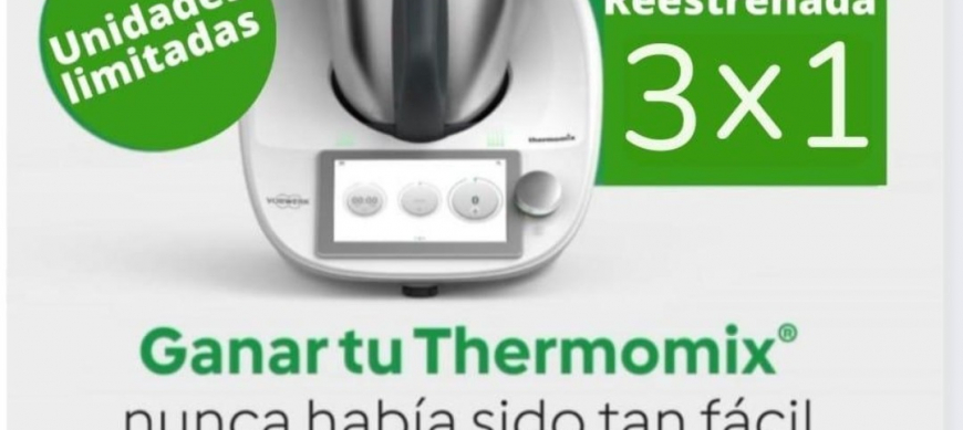 Gana tu propia Thermomix® : El emocionante camino de un agente comercial de Thermomix® MENDEZ ALVARO MADRID