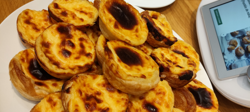 Pasteles de nata.