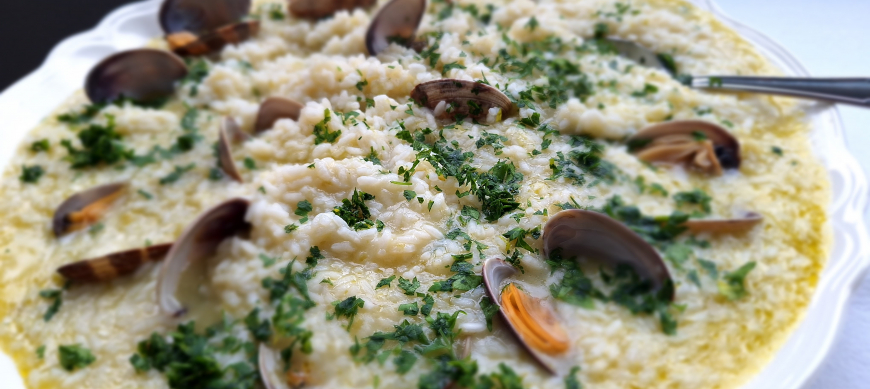 Arroz con almejas