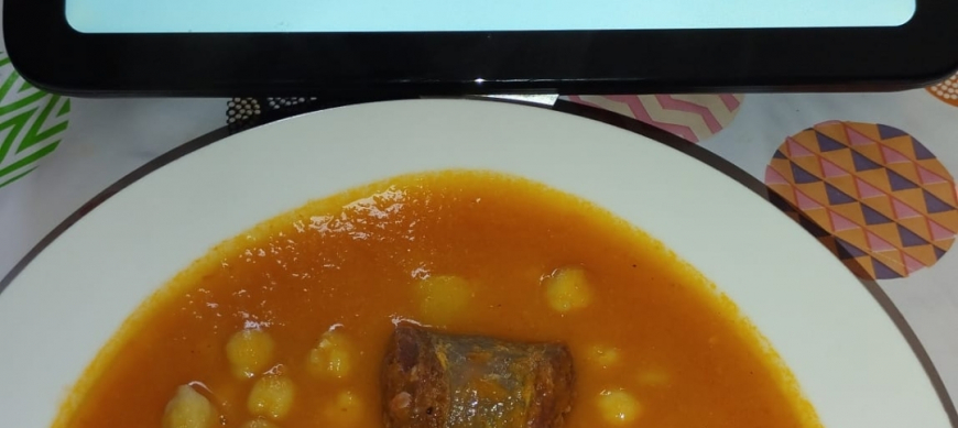 GARBANZOS CON Thermomix® EN RIBERA DEL FRESNO