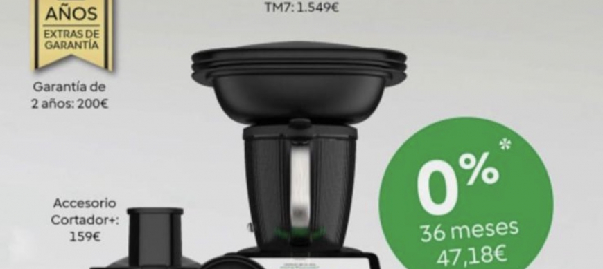 Financia al 0% sin intereses