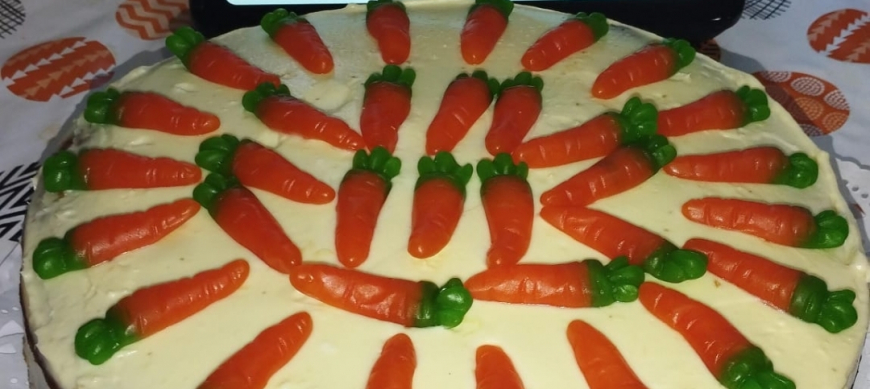 PASTEL DE ZANAHORIAS CON Thermomix® EN RIBERA DEL FRESNO