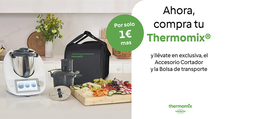 Por 1€ más, llévate estos dos accesorios con tu Thermomix® TM6