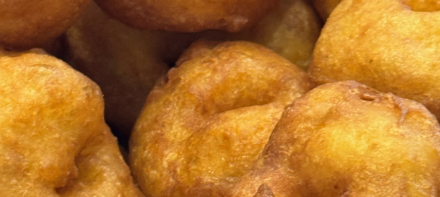 BUÑUELOS DE LAS VÍRGENES . BUNYOLS DE LAS VERGES .