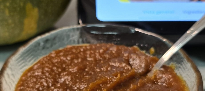 Mermelada de calabaza, mandarina y canela