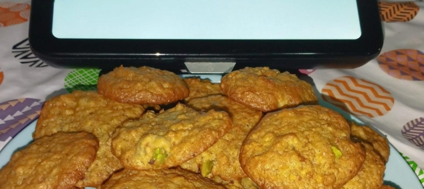 GALLETAS DE PISTACHOS CON Thermomix® EN RIBERA DEL FRESNO