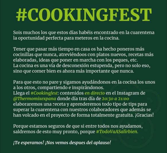 #COOKINGFEST Thermomix® 