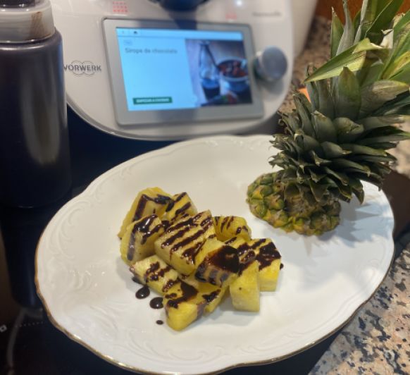 Sirope de chocolate con Thermomix® 