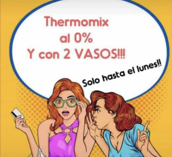 Últimas horas Thermomix® 0% y 2 vasos
