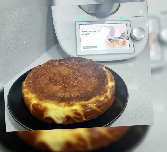 Tarta de queso estilo 