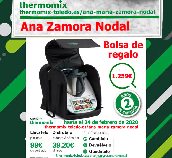 Thermomix® TM6 con bolsa de transporte gratis