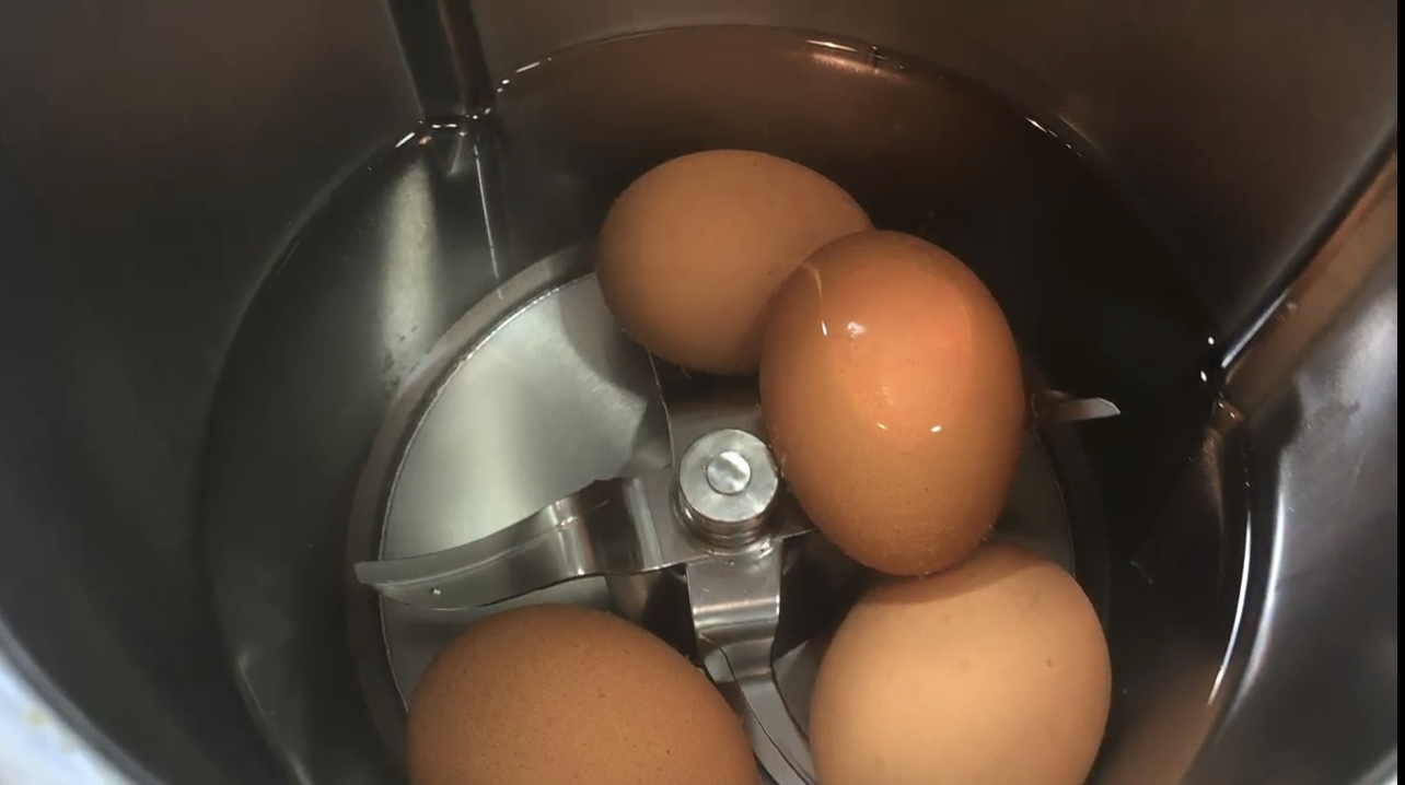 Cocer huevos - Receta Cookeo V3
