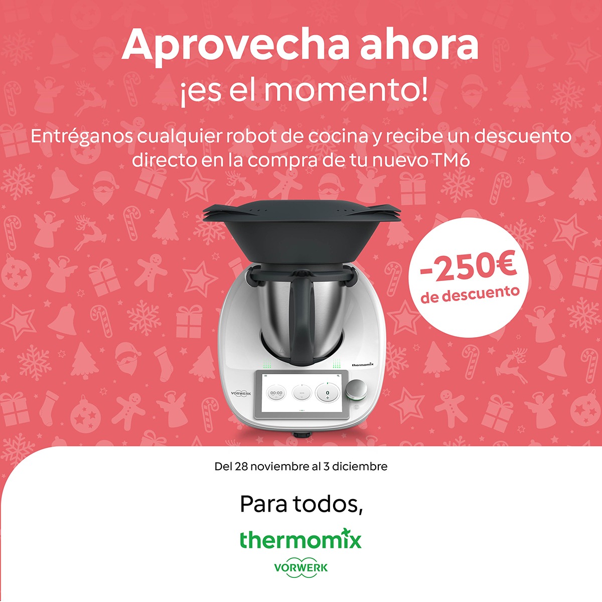 Tienes un robot de cocina y quieres tener tu Thermomix® TM6? ¡Es