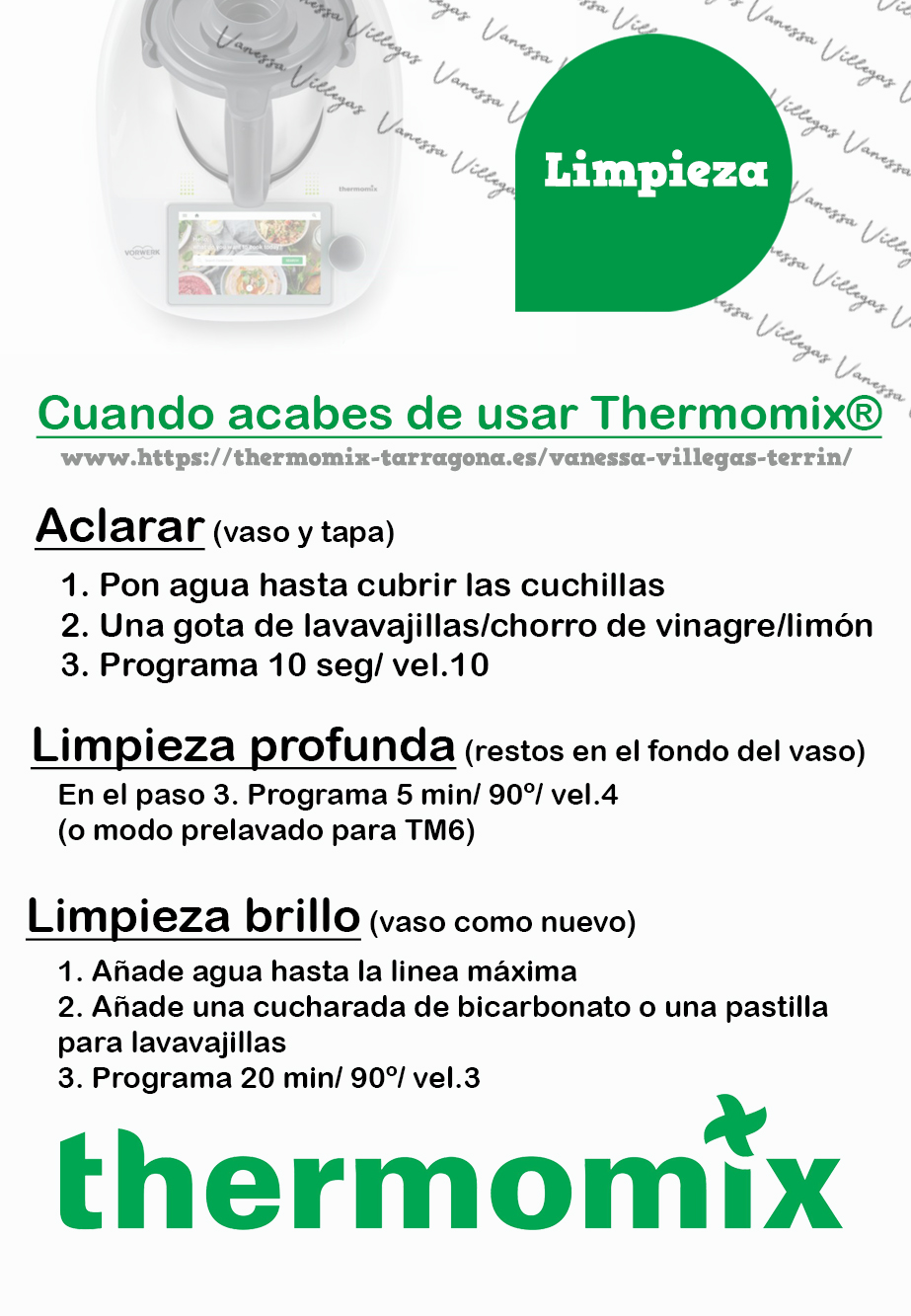Consejos de Mantenimiento - cuchillas Thermomix® - usos - cambiar