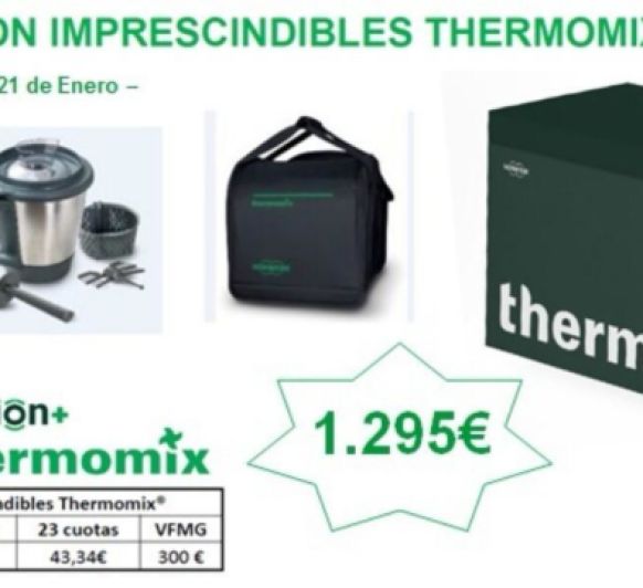 Thermomix® CON SEGUNDO VASO Y BOLSA DE TRANSPORTE