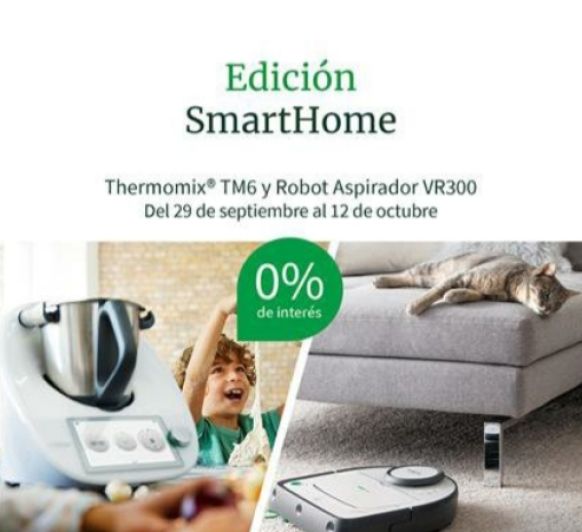 Thermomix® TM6 Y ROBOT ASPIRADOR VR300 TODO AL % 0%