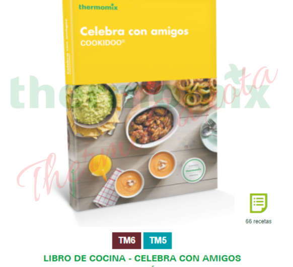 CELEBRA CON AMIGOS - Libro de cocina Thermomix® - Edición de bolsillo