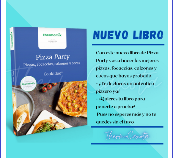 PIZZA PARTY COOKIDDO ® - Nuevo libro edición de bolsillo