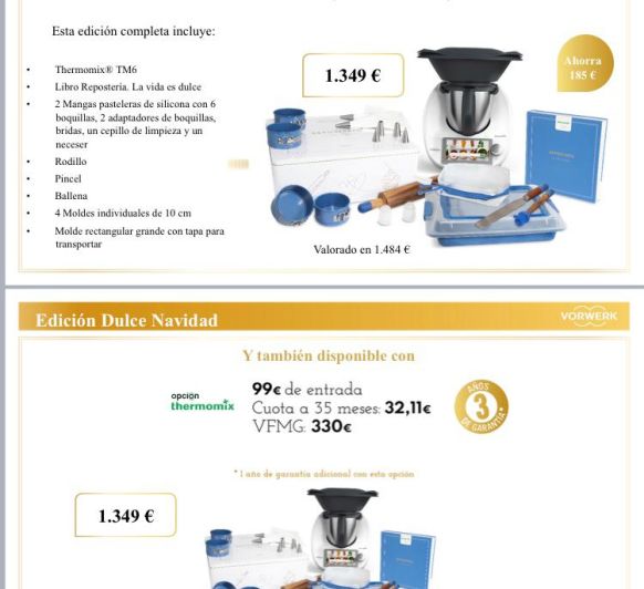 Edición Dulce Navidad con Thermomix® 