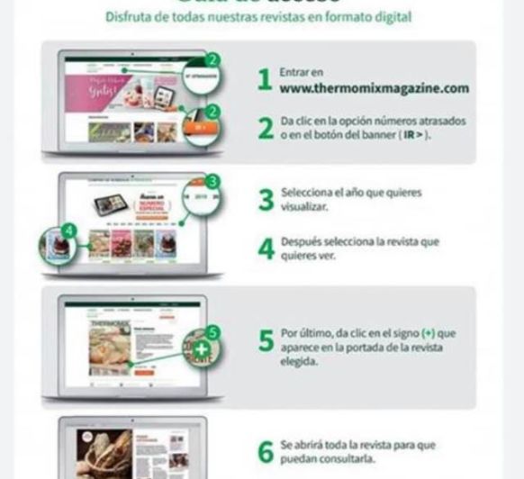 Acceso revistas Thermomix® GRATIS