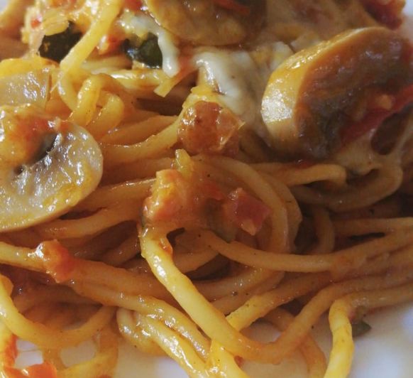 Espaguetis caprichosa