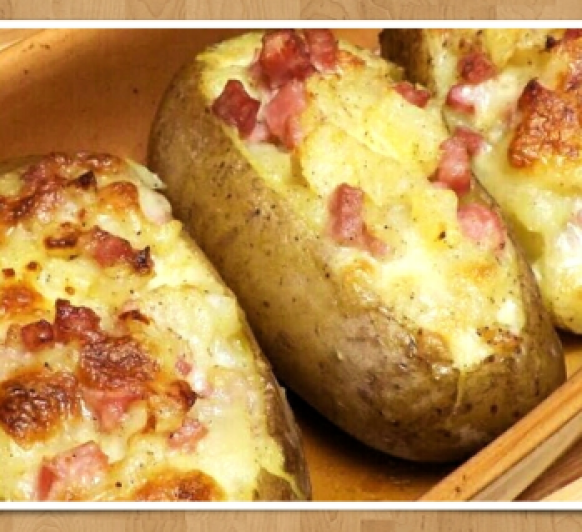 Como hacer unas papas rellenas con Thermomix® .