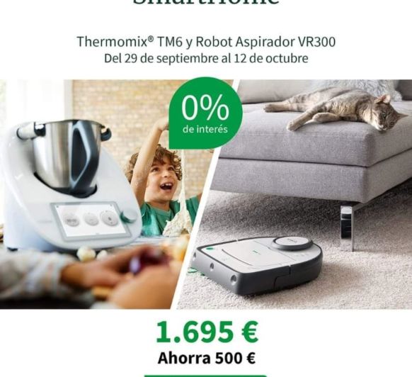 EDICIÓN SMART HOME (Thermomix® TM6+ ROBOT ASPIRADOR VR300)