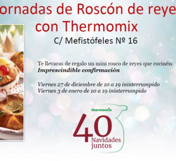 Jornadas de Roscón de reyes con Thermomix® C/ Mefistófeles 16