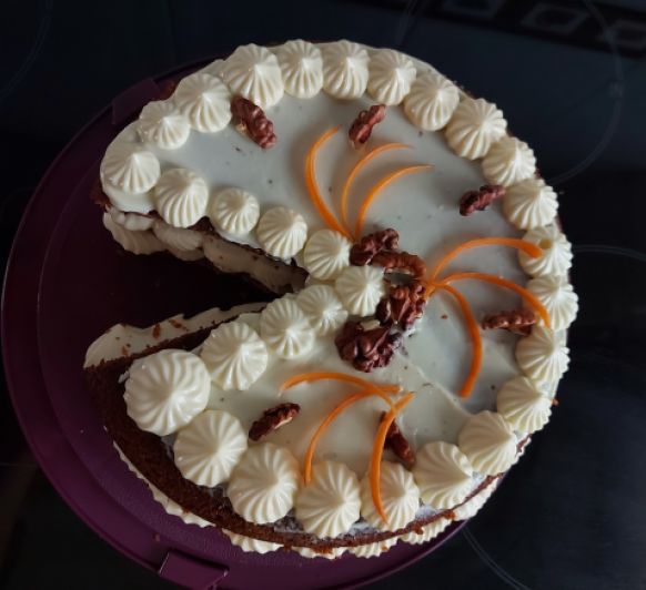 TARTA DE ZANAHORIA - CARROT CAKE con Thermomix® TOLEDO