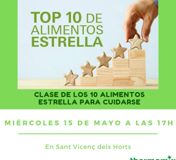 CLASE DE COCINA _ TOP 10 EN ALIMENTOS ESTRELLA