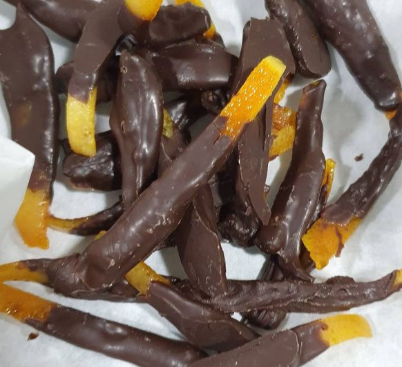 Naranjas con chocolate Thermomix® Badajoz Mérida Calamonte La Zarza