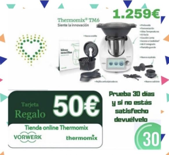 Hasta el 19/06/2020 llévate 50 euros de regalo al comprar tu Thermomix® 