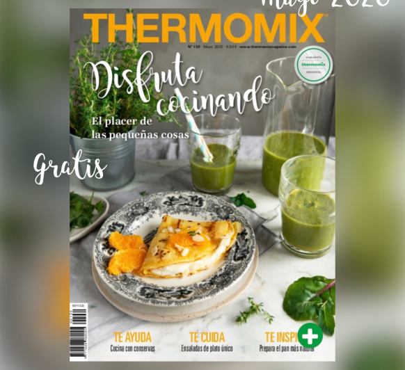 Revista Thermomix® Magazine Mayo y todas gratis