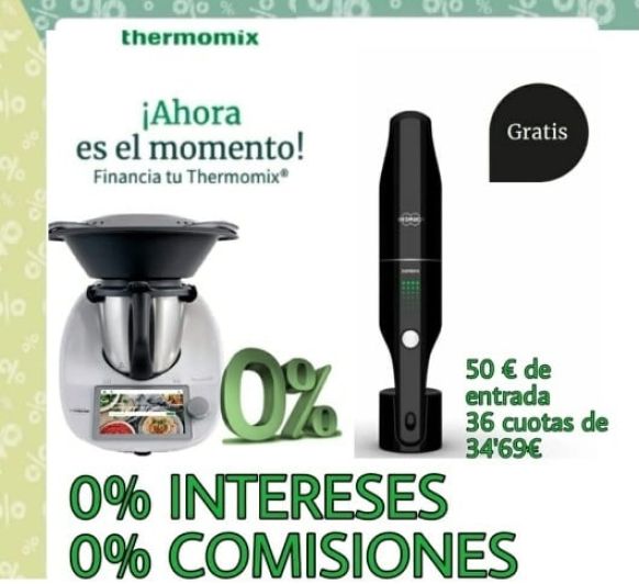 Thermomix® al 0% de INTERÉS