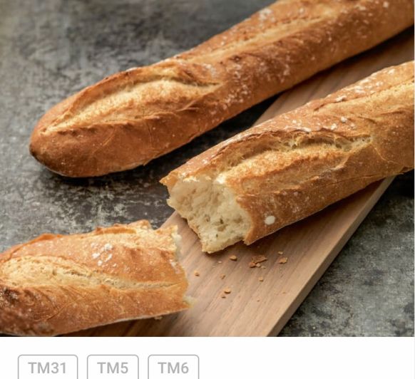 BAGUETTE (levadura panadería en polvo)