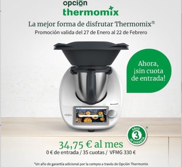 FINANCIA Thermomix® TM6 SIN ENTRADA