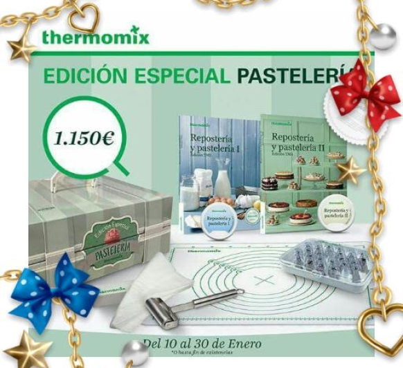 Nueva edición de Pastelería. Thermomix® . Badajoz y MERIDA