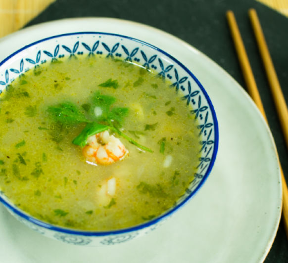 KHAO TOM (Sopa de arroz thai)