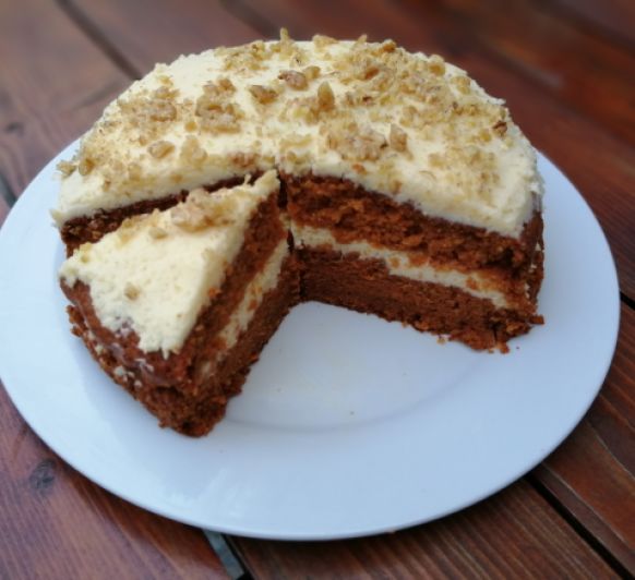 Tarta de zanahoria con Thermomix® 