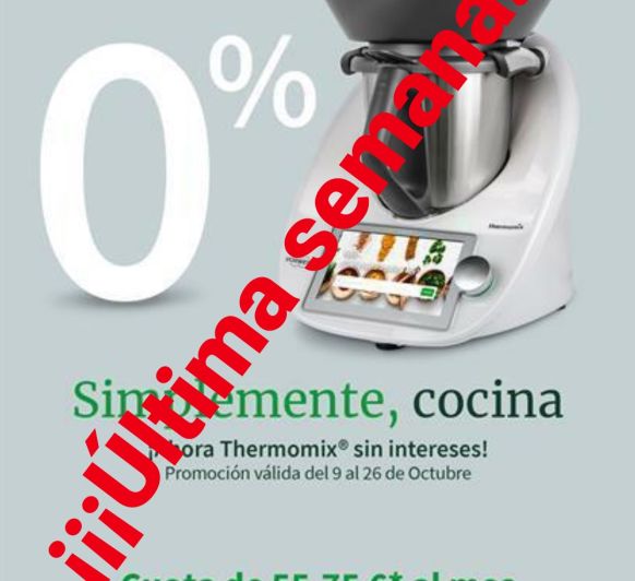 COMPRAR Thermomix® FINANCIACIÓN SIN INTERESES