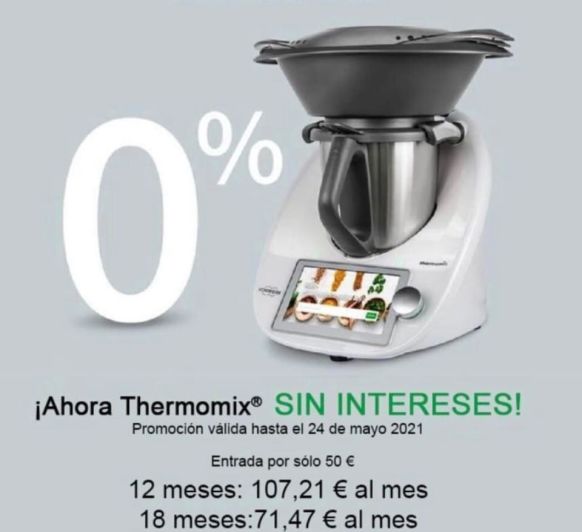 Thermomix® SIN INTERESES,0%(MADRID-MENDEZ ALVARO)