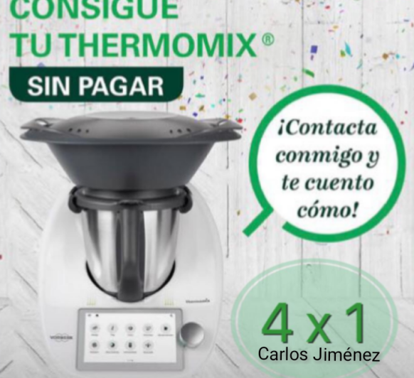 Thermomix® SIN PAGAR. Villanueva de la Serena/Don Benito (Badajoz)