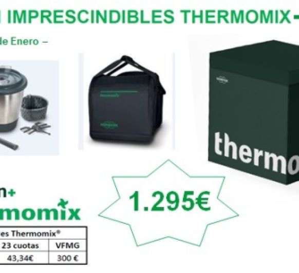 Nueva edición Thermomix® con dos vasos completos y bolsa de transporte