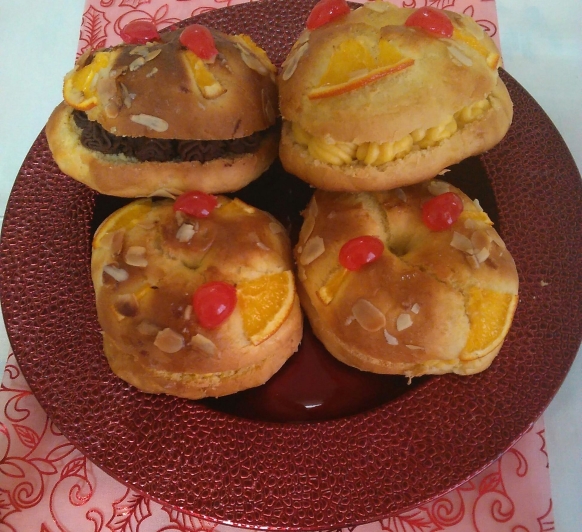 MINIROSCONES DE REYES RELLENOS