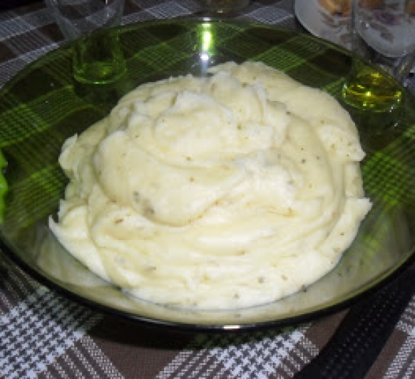 Puré de patatas al estilo italiano.