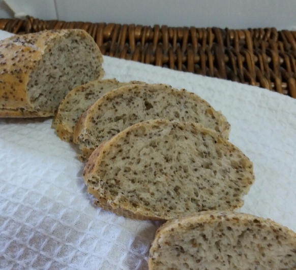 Pan con semillas de Chía