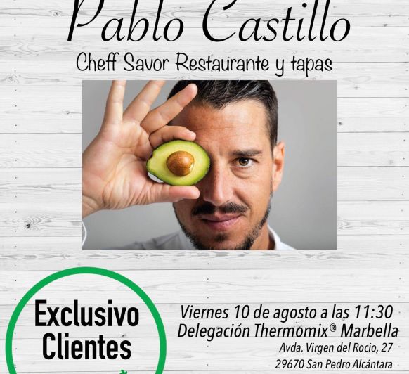 Master class Pablo Castillo con Thermomix® 