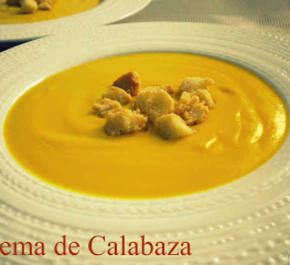 CREMA DE CALABAZA CON Thermomix® BADAJOZ