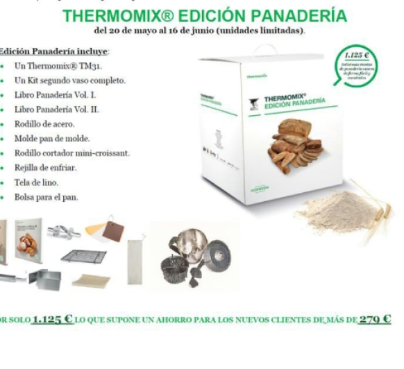 NUEVA PROMOCION Thermomix® EDICION PANADERIA