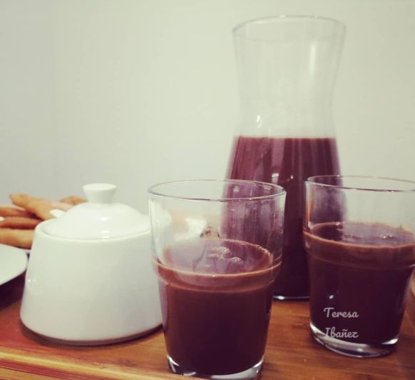 CHOCOLATE A LA TAZA CON Thermomix® 
